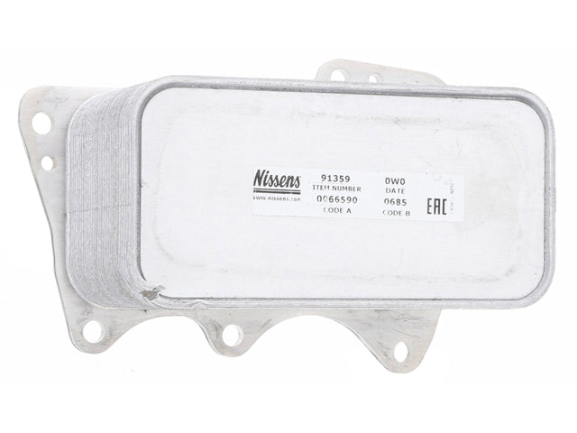 Nissens 91359 engine oil cooler (oil-to-water heat exchanger) for BMW 11428583901
