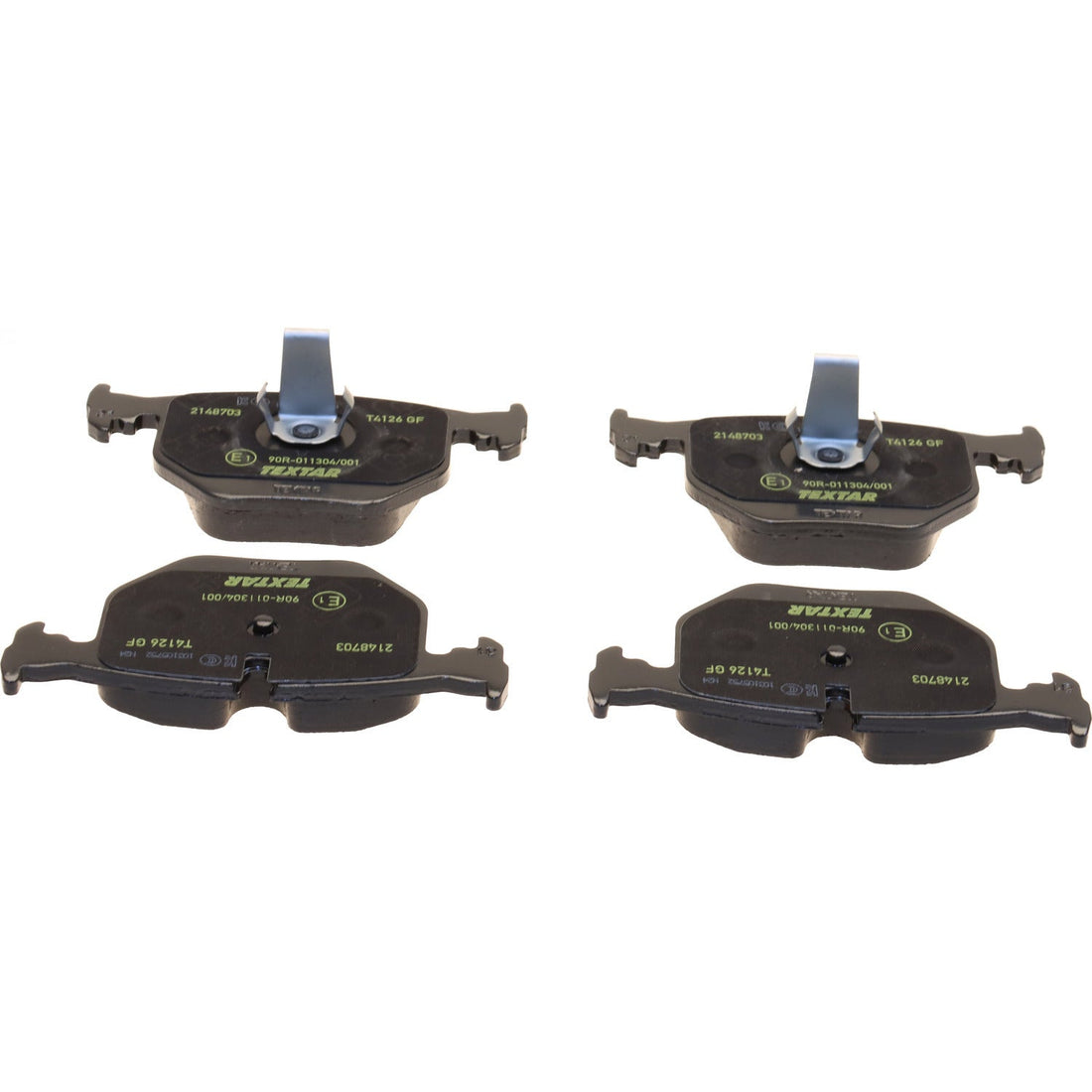 Rear brake pad set 34216761240