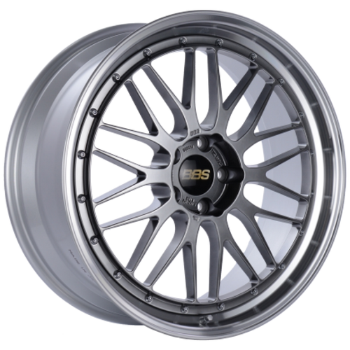 BBS LM Wheels - Set of Four - Diamond Black Center with Diamond Cut Lip