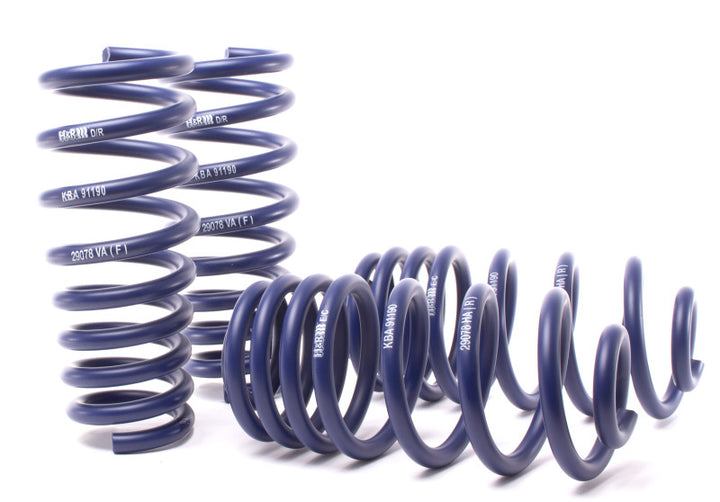 H&R 50435 lowering springs for the BMW X5 (E70) and X6
