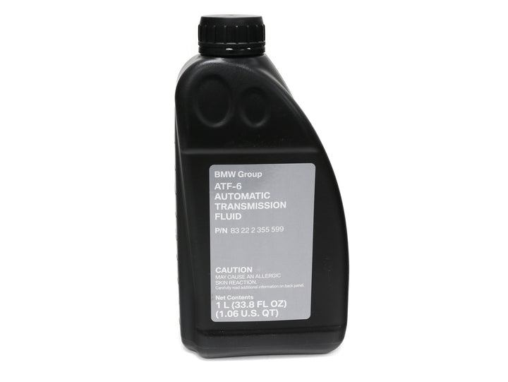 Genuine BMW ATF 6 automatic transmission fluid, 1 liter bottle, BMW part number 83222355599
