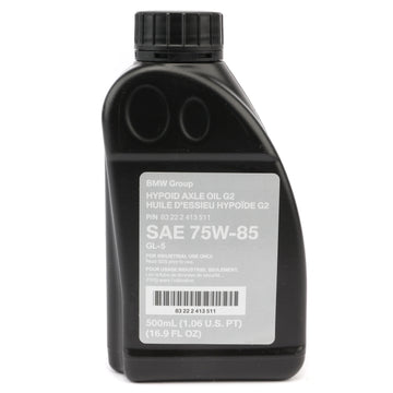 Genuine BMW Hypoid Axle Oil G2 75W-85 0.5 liter 83222413511, product photo