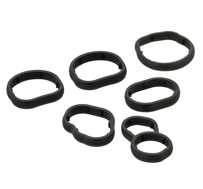 BMW Oil Filter Housing Gasket Set 11428583896 Elring OE Quality Seal Kit