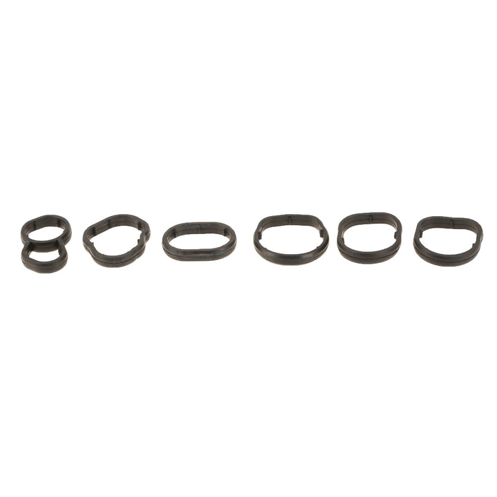 Elring 784.620 oil filter housing gasket set of 5, BMW 11428583896