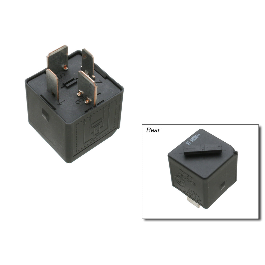 BMW Black multipurpose relay 61366901469