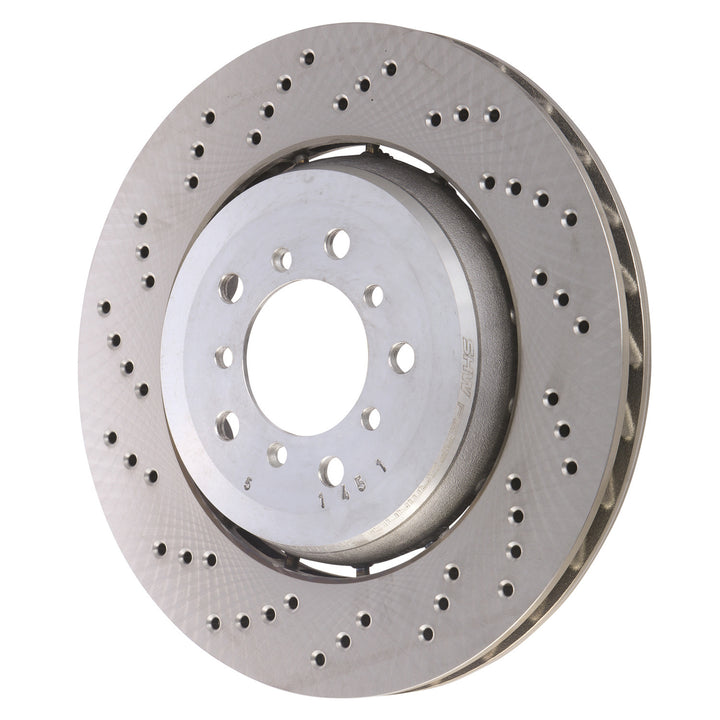 SHW Performance BFL44451 front left brake rotor, BMW 34112282445