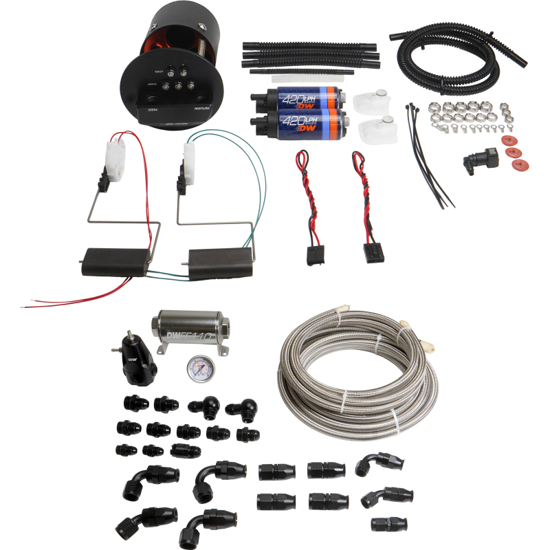 DeatschWerks dual DW420 fuel pump module for BMW E36 and E46