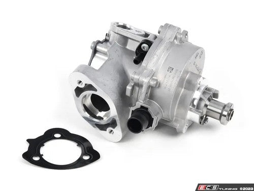 BMW Late N54 vacuum pump with auxiliary connection 11667611115
