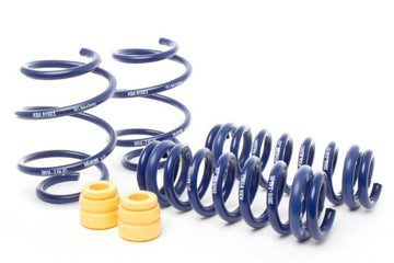 H&R 28616-4 lowering springs for the BMW M4 Competition xDrive (G82) with adaptive suspension