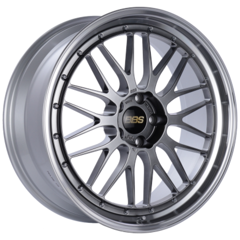 BBS LM Wheels - Diamond Black Center with Diamond Cut Lip