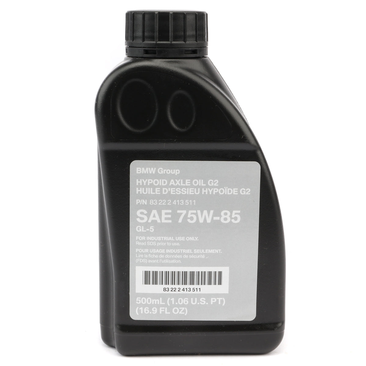 Genuine BMW Hypoid Axle Oil G2 75W-85 0.5 liter 83222413511, product photo
