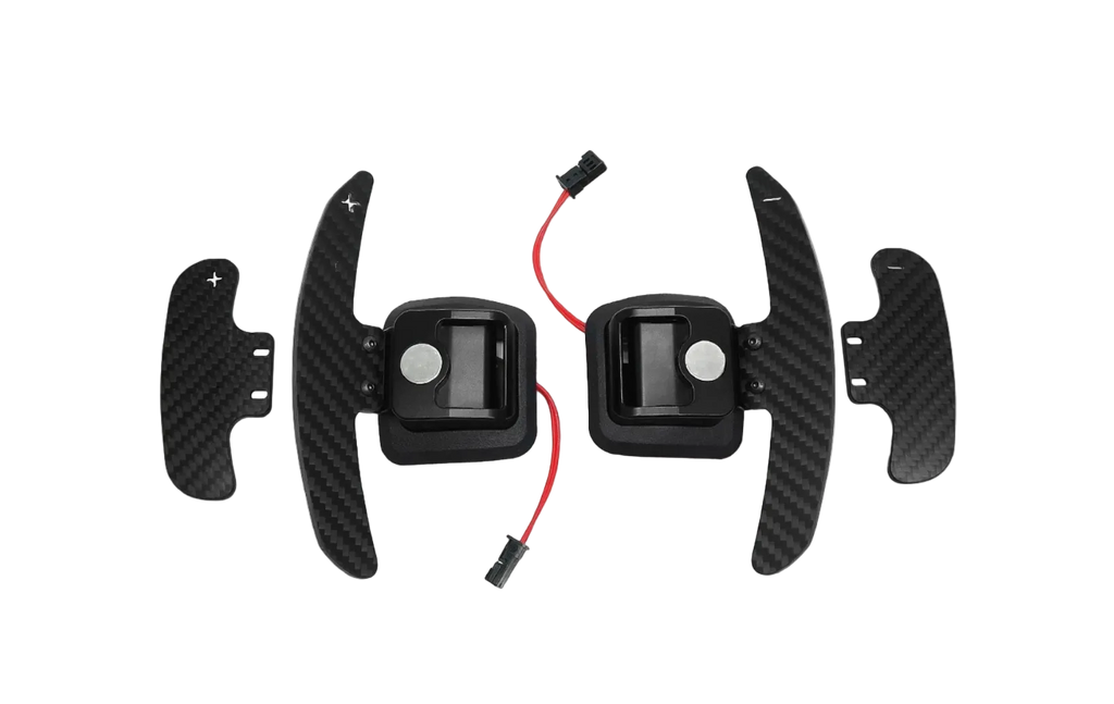 BMW E90 Paddle Shifter Retrofit Kit: Used Switch 61 31 9 123 287, Harness and Paddles