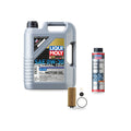 BMW B38 oil change kit contents: 5 L Liqui Moly Special Tec B FE 0W-30, Mahle OX 815/1D Filter, Liqui Moly Hydraulic Lifter Additive