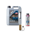 BMW B38 oil change kit contents: 5 L Liqui Moly Top Tec 6600 0W-20, Mahle OX 815/1D Filter, Liqui Moly Hydraulic Lifter Additive