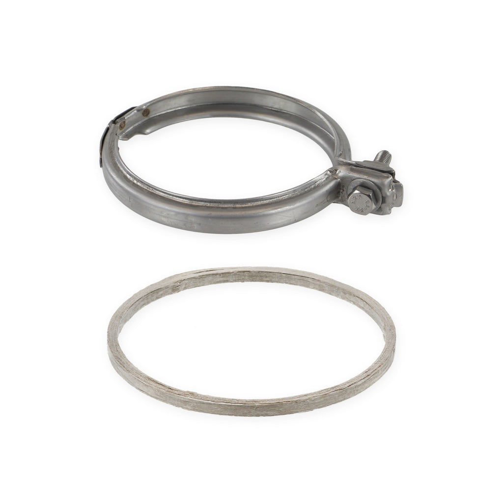 Turbo joint set for B46 and B48 BMW: V-band clamp and Elring gasket ring