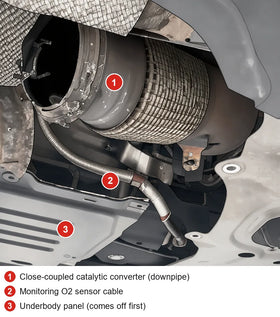 B46 / B48 downpipe and ZF 8HP service