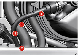 Z4 M40i upper radiator hose