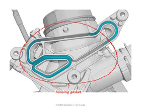 N55 oil filter housing gasket