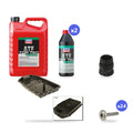 What's in the box: BMW ZF 6HP19 Automatic Transmission Service Kit (E60, E61, E70, E71, E82, E84, E85, E86, E88, E89, E90, E91, E92, E93): Pan with Filter, 7 L Liqui Moly Top Tec ATF 1800, 24 Bolts