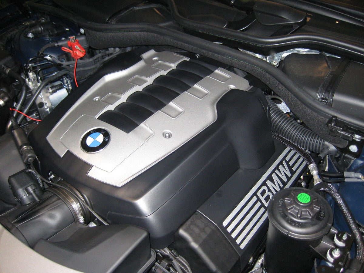 BMW N63 4.4L twin-turbo hot-vee V8 engine
