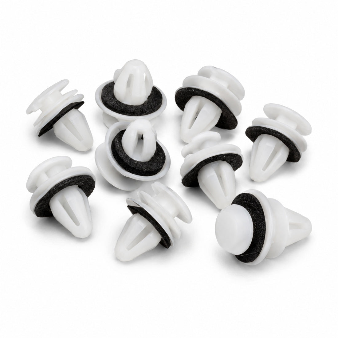 BMW Genuine Clip With Washer, Natur 07147145753 Lot of 25