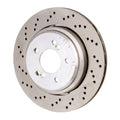 SHW Performance BRL42833 rear left brake rotor, BMW 34212282303
