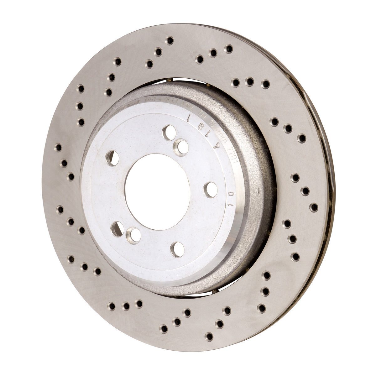 SHW Performance BRL42833 rear left brake rotor, BMW 34212282303
