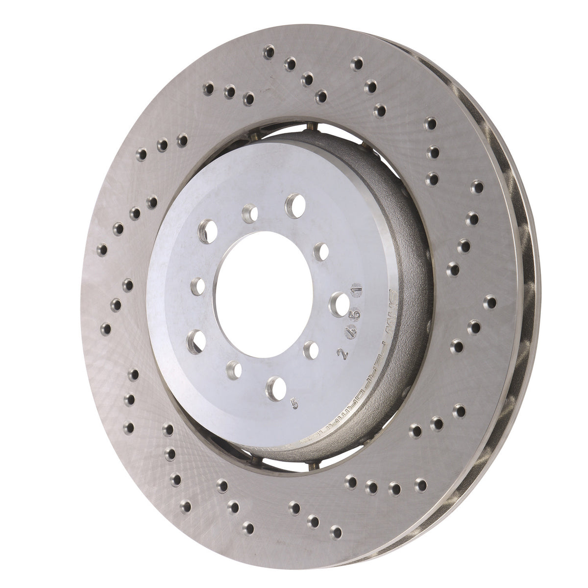 SHW Performance BFR44461 front right brake rotor, BMW 34112282446