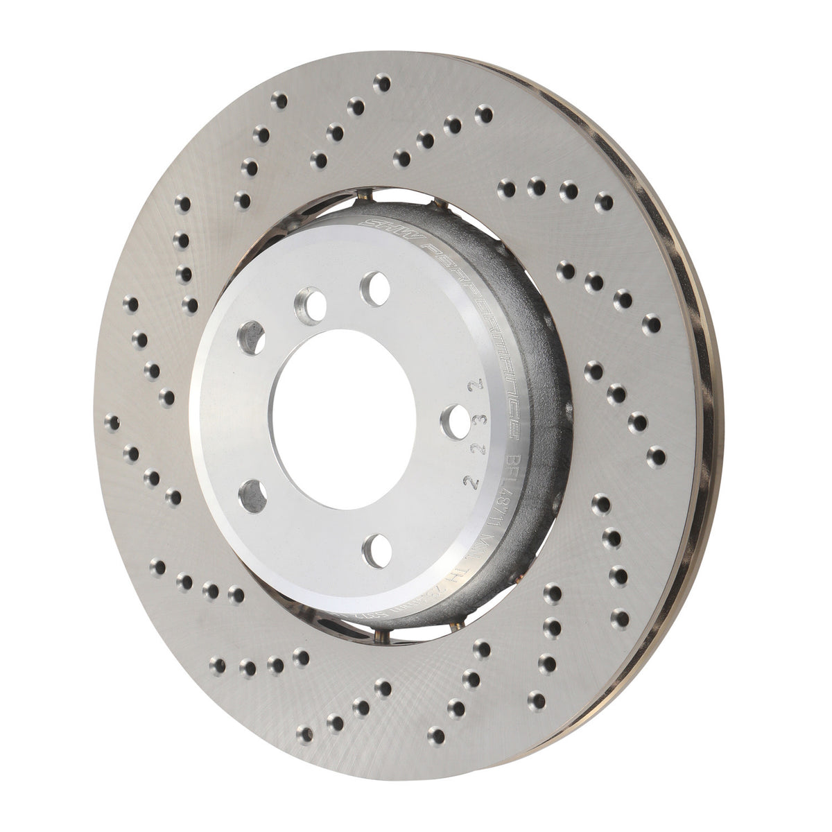 SHW Performance BFL48711 front left brake rotor, BMW 34112282871