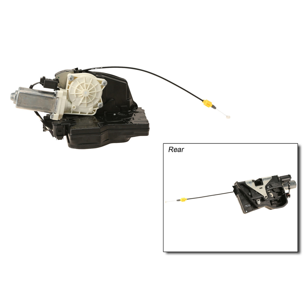 Genuine BMW 51-21-7-202-136 front right door lock actuator, BMW 51217202136