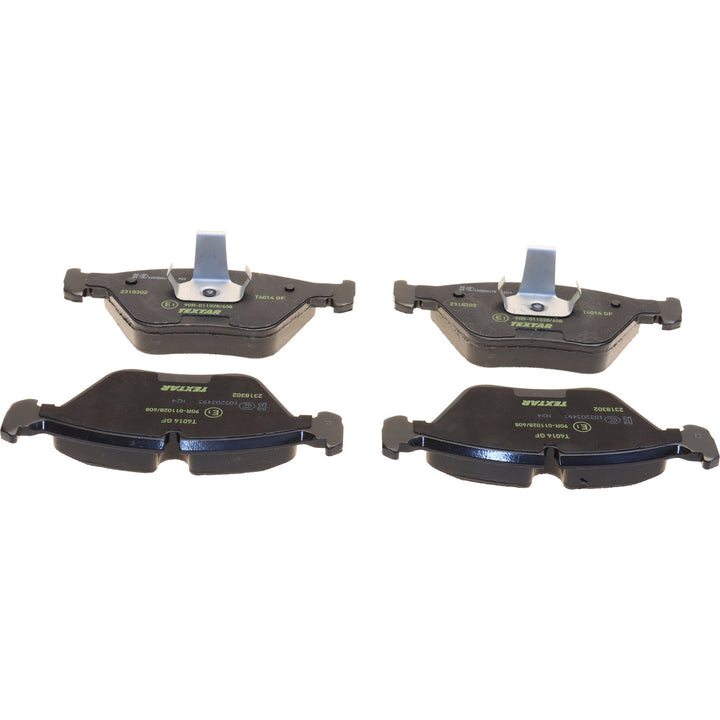 Textar 2318302 low-metallic front brake pad set, BMW 34116779652