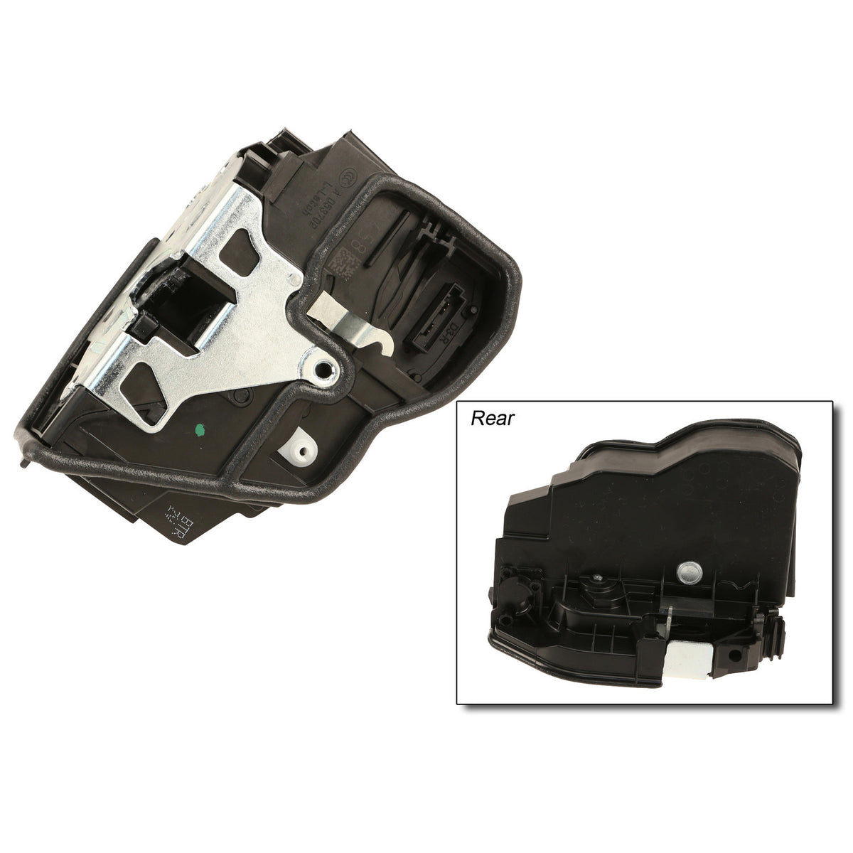 Genuine BMW 51-21-7-229-458 right door lock actuator, BMW 51217229458