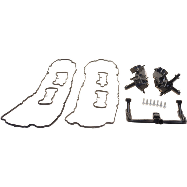 Genuine BMW oil separator set for cylinder head cover, BMW 11158636541