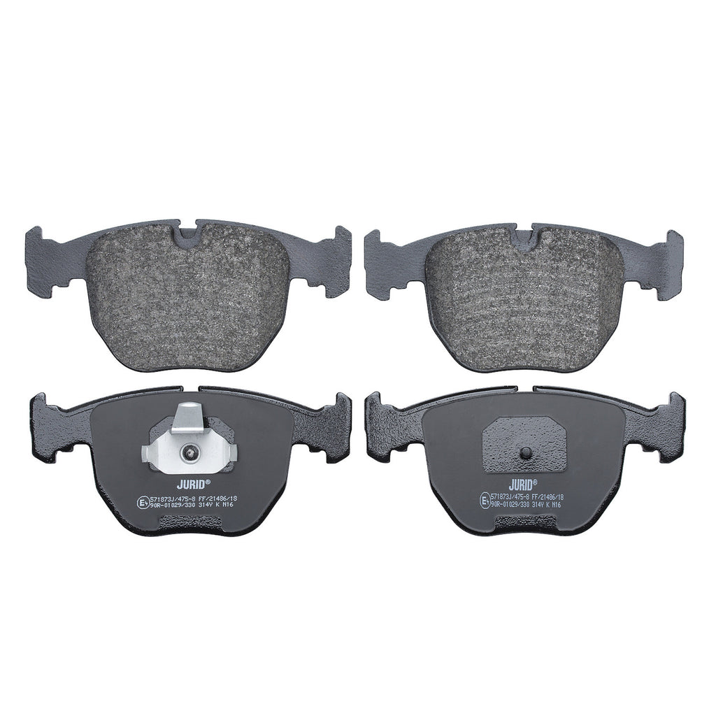 Jurid 571873J low-metallic front brake pad set, BMW 34116761252, photo 1