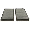 Mann-Filter CUK 3124-2 activated charcoal cabin air filter set of 2, BMW 64119272643