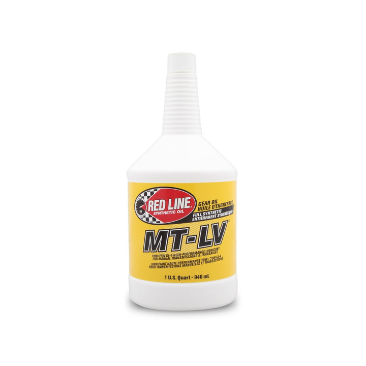 Red Line MT-LV 70W/75W GL-4 full synthetic gear oil, 1 US quart (946 mL) bottle, Red Line 50604