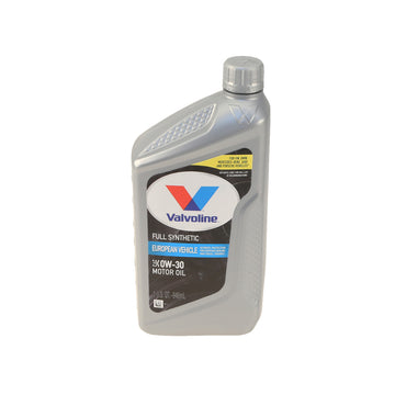 Valvoline European Vehicle Full Synthetic SAE 0W-30 motor oil, 1 US quart (946 mL) bottle