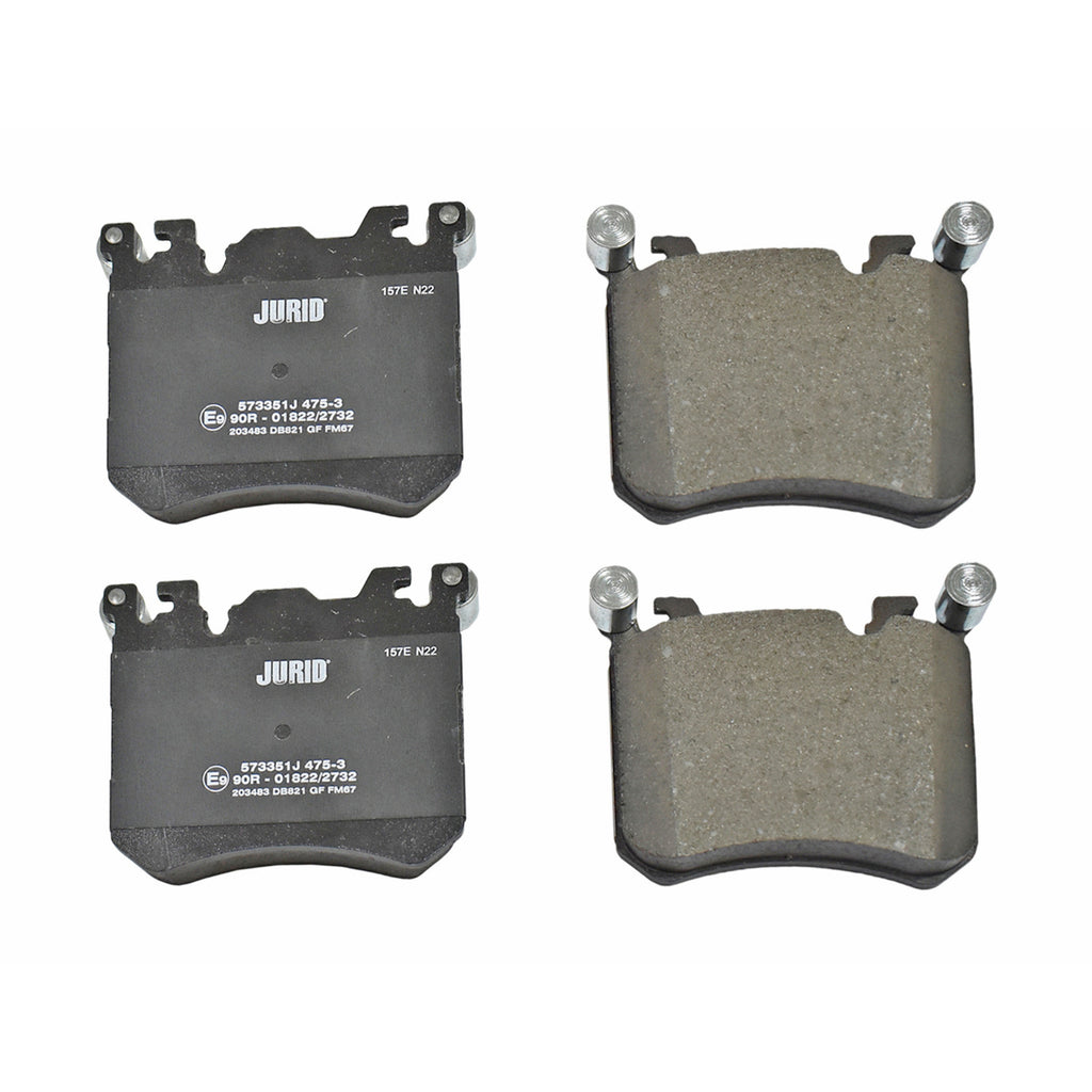 Jurid 573351J low-metallic front brake pad set, BMW 34116799964, photo 2