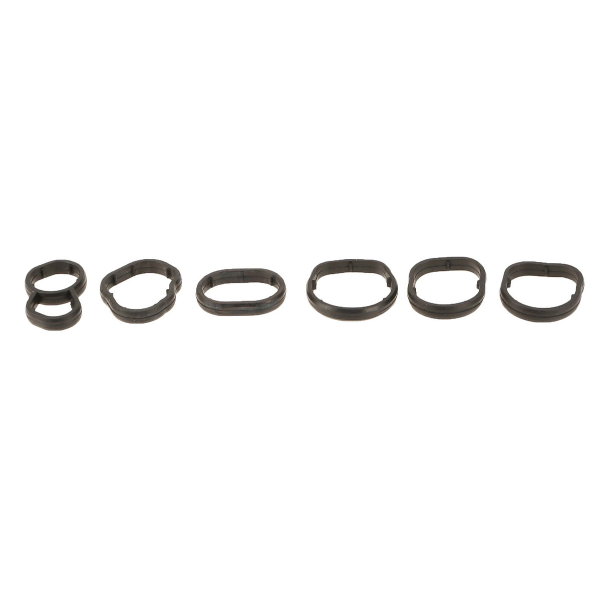 Elring 784.620 oil filter housing gasket set of 5, BMW 11428583896