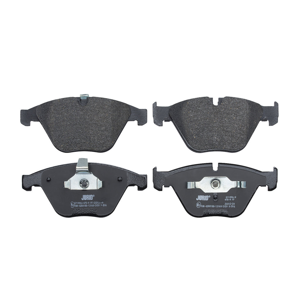 Jurid 571990J low-metallic front brake pad set, BMW 34116794915, photo 1