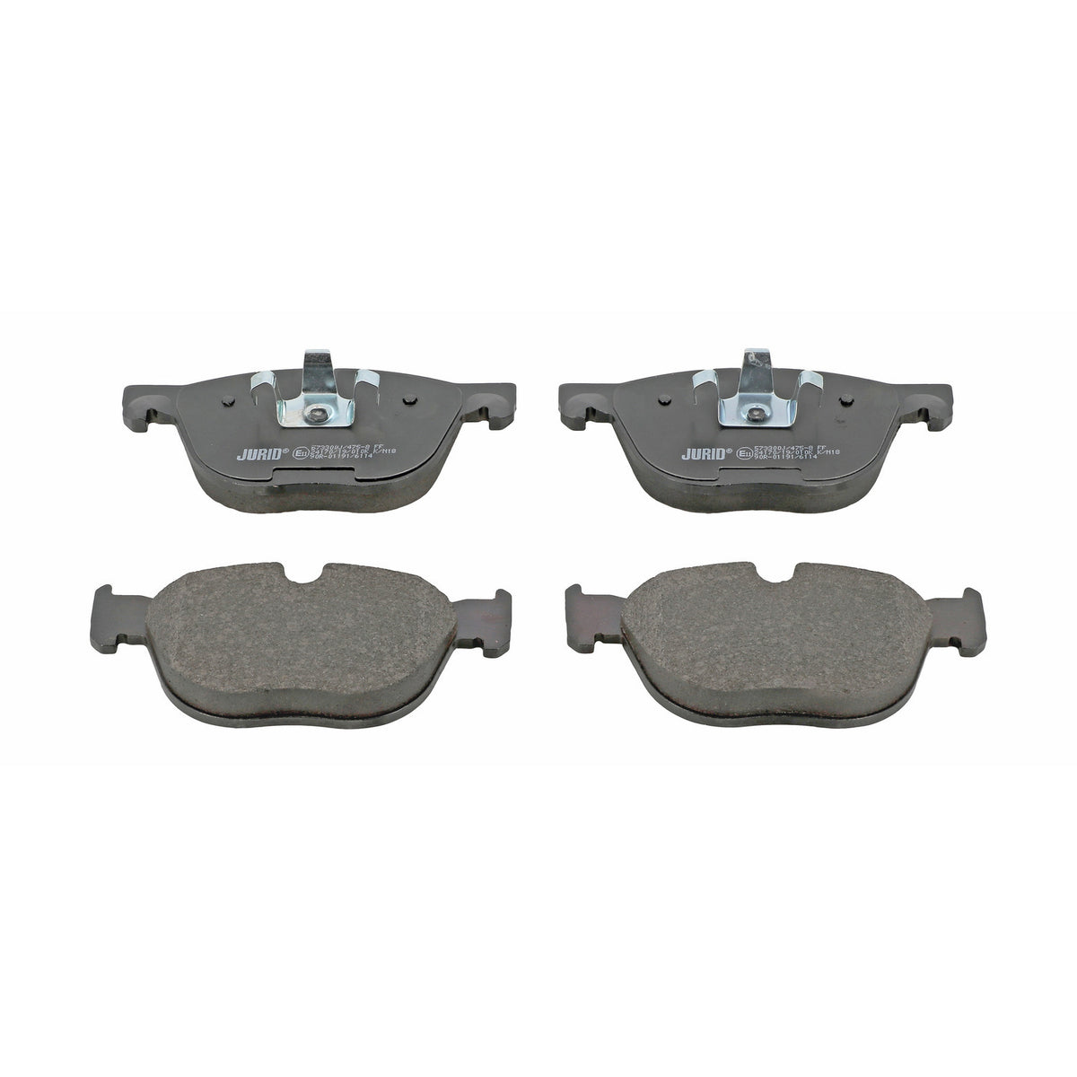Jurid 573300J low-metallic front brake pad set, BMW 34116852253, photo 2