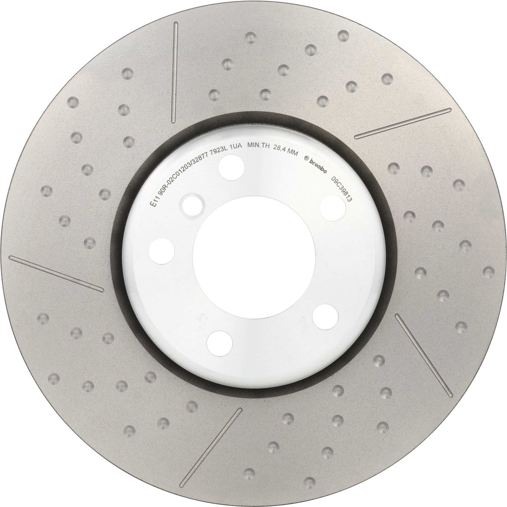 Brembo 09.C398.13 front brake rotor, BMW 34106797602, photo 1