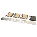 Jurid 573602J low-metallic front brake pad set, BMW 34116865460