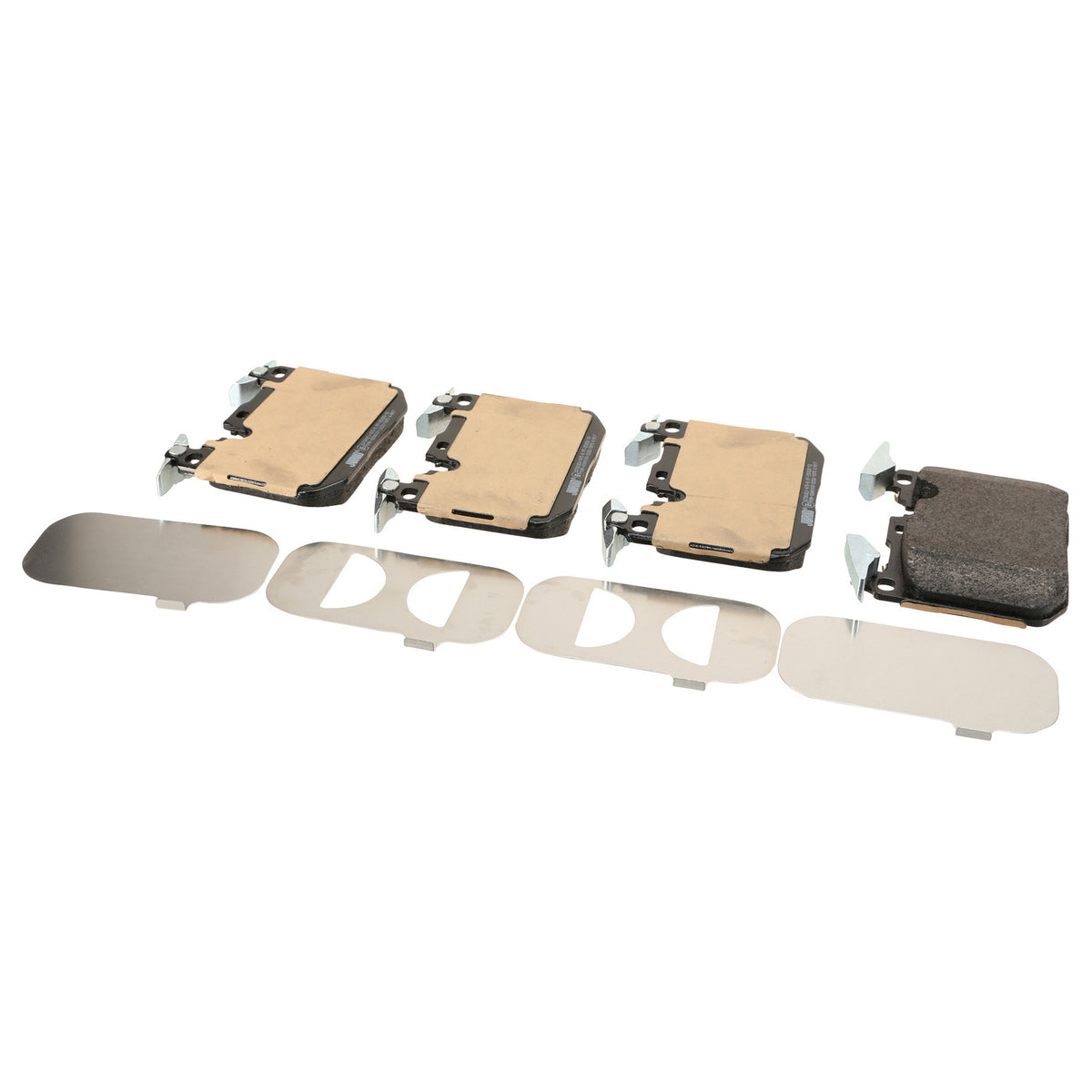 Jurid 573602J low-metallic front brake pad set, BMW 34116865460