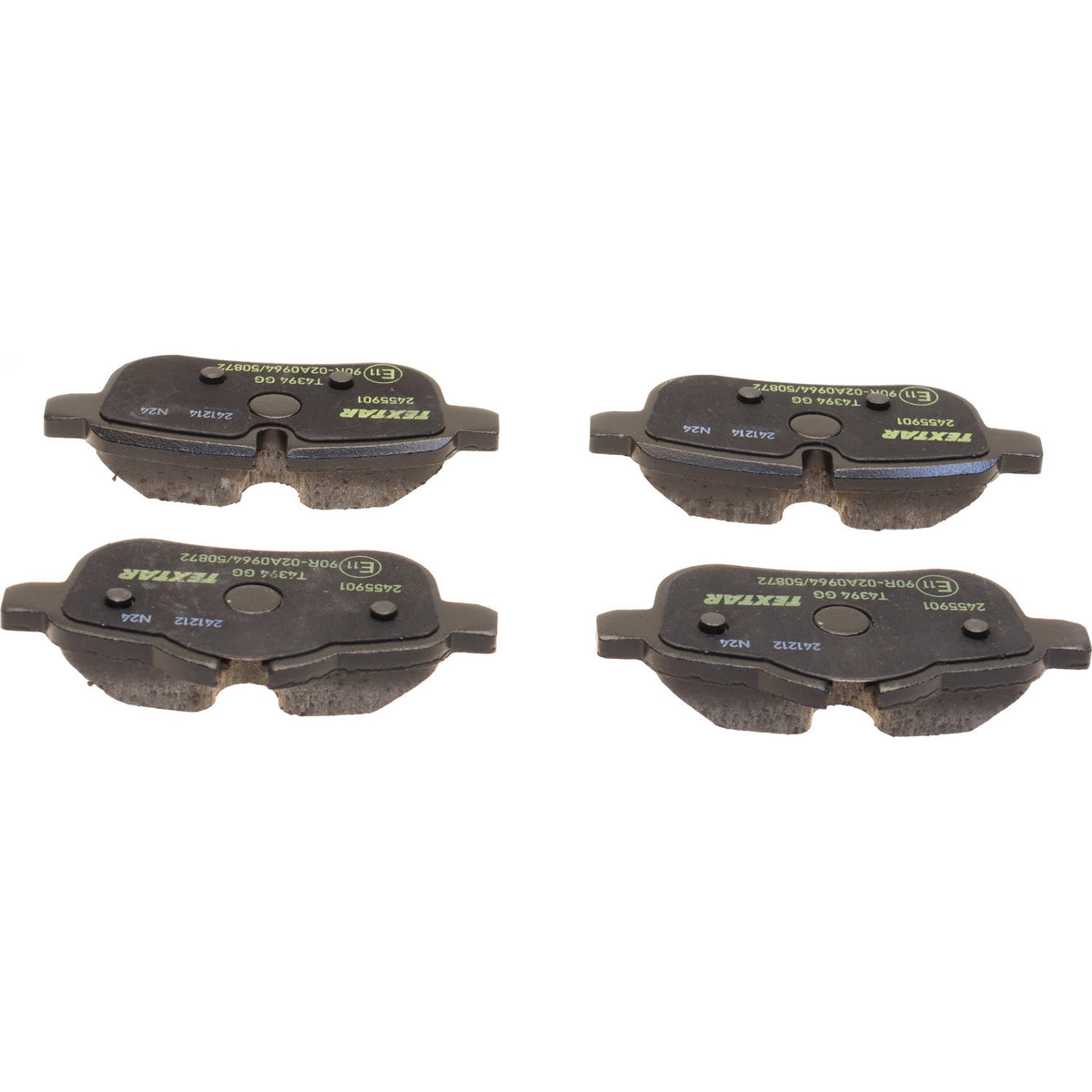 Textar 2455901US low-metallic rear brake pad set, BMW 34216788275, photo 1