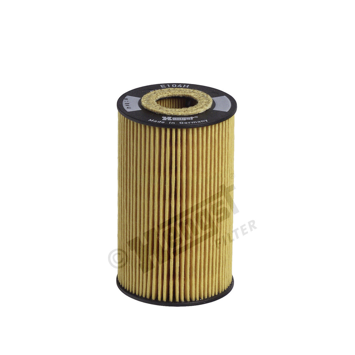 Hengst E104H D43 oil filter kit in the BMW M44 oil change kit
