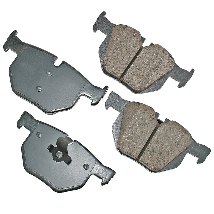 Akebono EUR1042 ceramic rear brake pad set, BMW 34216763043, photo 1