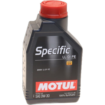 Motul Specific LL-01 FE 0W-30 synthetic motor oil, 1 liter bottle