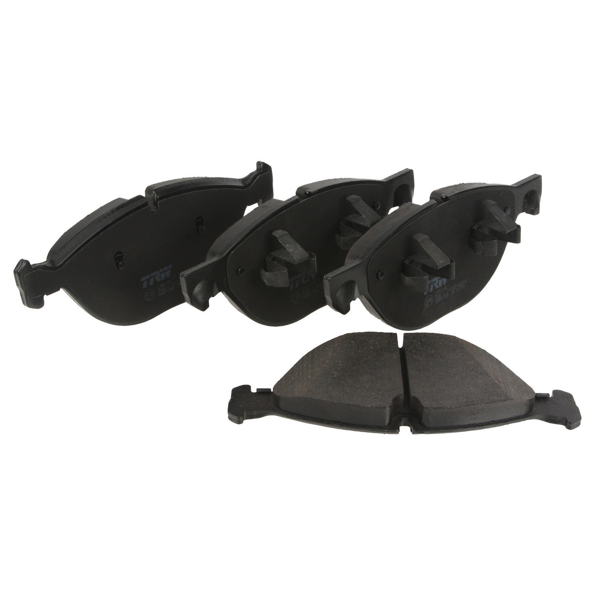 TRW GDB1728 semi-metallic front brake pad set, BMW 34116791514