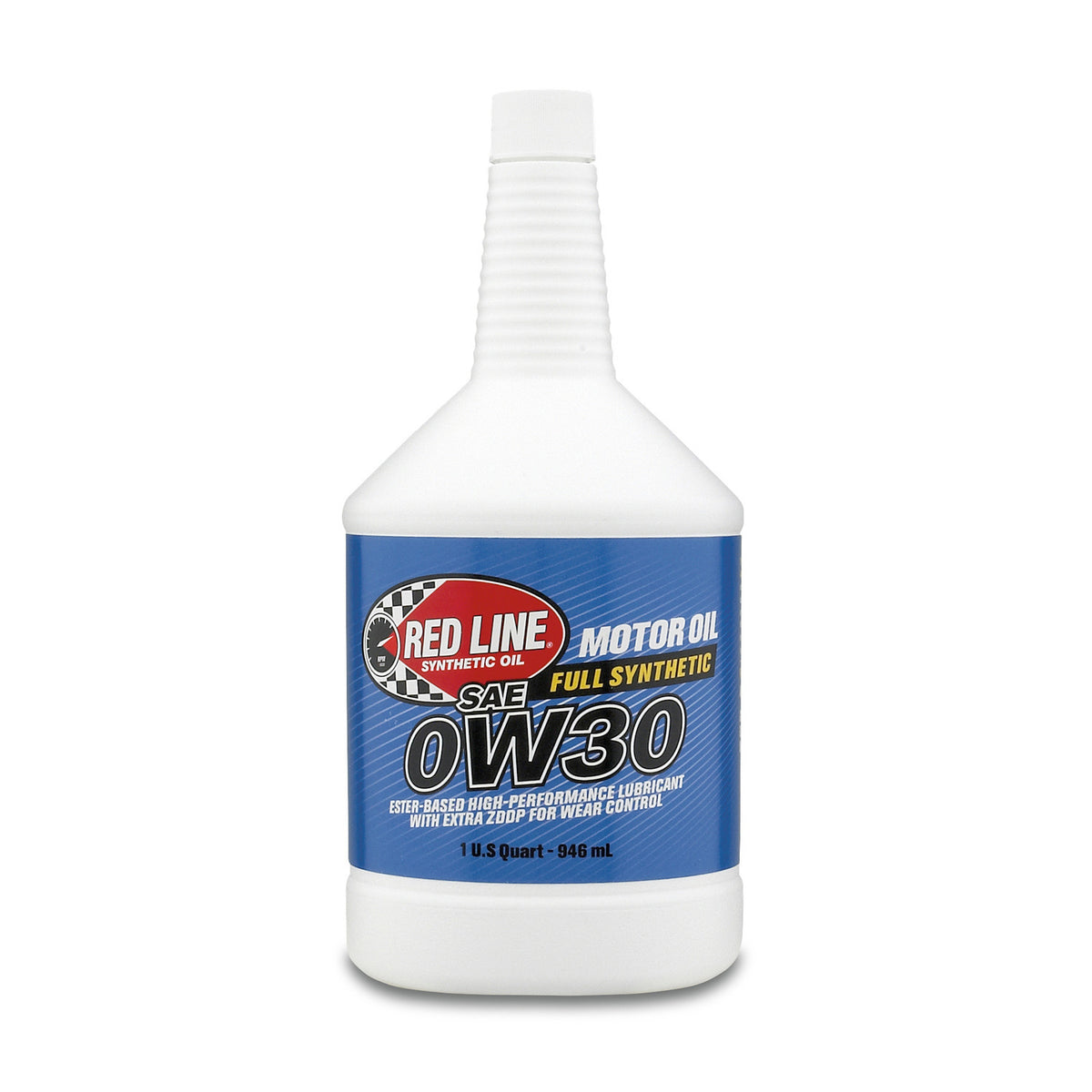 Red Line 0W30 full synthetic motor oil, 1 US quart (946 mL) bottle